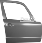 Steel Front And Rear Suzuki Door Parts For Crossover , Auto Door Panels