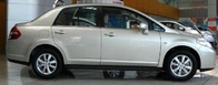 Smooth Finish Left and Right Nissan Door Replacement For New Tiida Sedan