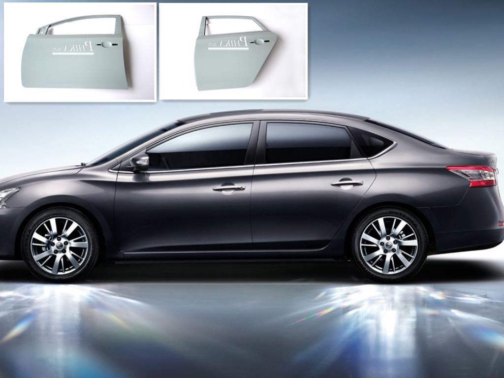 Auto Door Shell Replacement Car Doors For Nissan Sylphy / Sentra 2013 High Rigidity