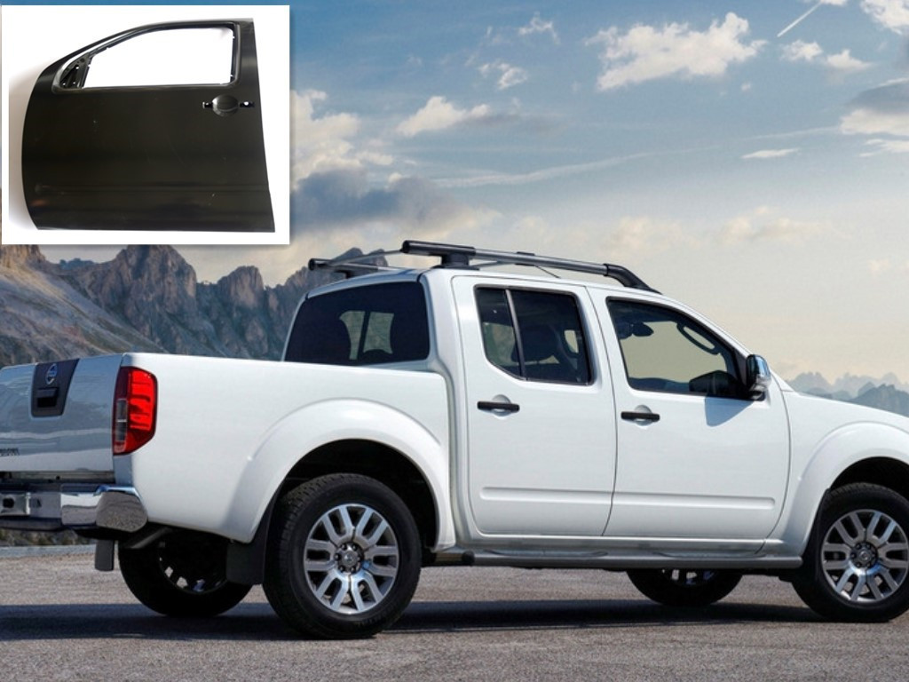 0.8mm Thickness Steel Pickup Truck Replacement Car Door Nissan Navara D40 / Frontier