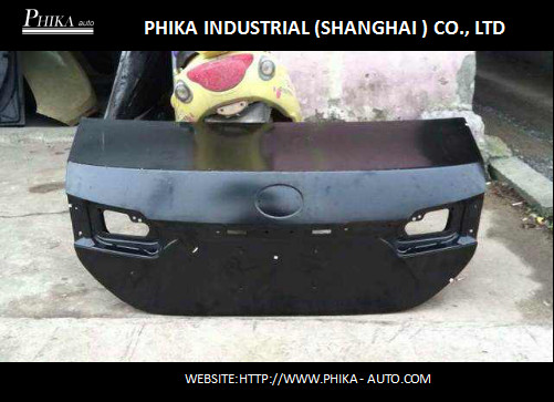 Prime Paint Car Trunk Lid For Toyota Corolla 2014 Black And Gray